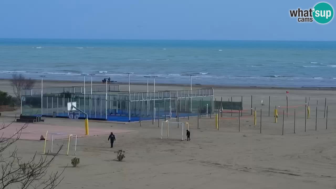 Caorle Levante beach webcam – Hotel Alexander