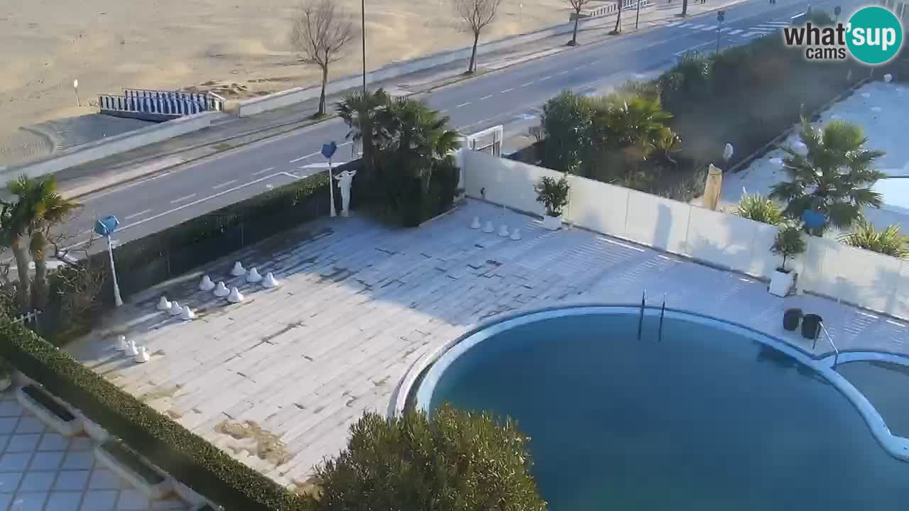 Caorle Oststrand webcam – Hotel Alexander – Levante