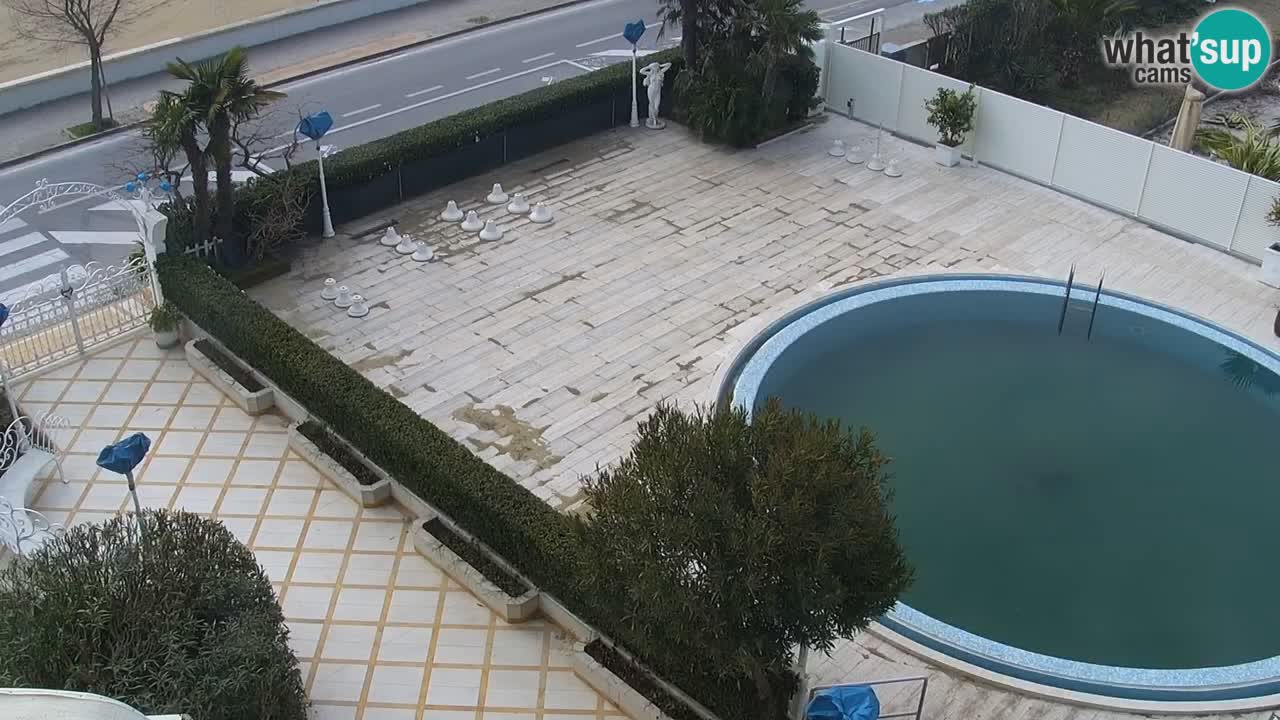 Caorle Oststrand webcam – Hotel Alexander – Levante