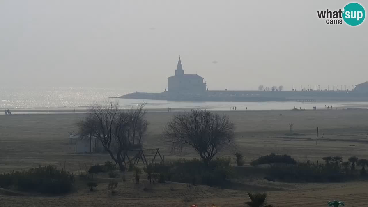 Caorle Levante beach webcam – Hotel Alexander