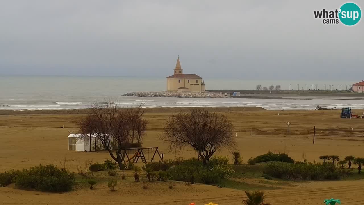 Caorle Oststrand webcam – Hotel Alexander – Levante