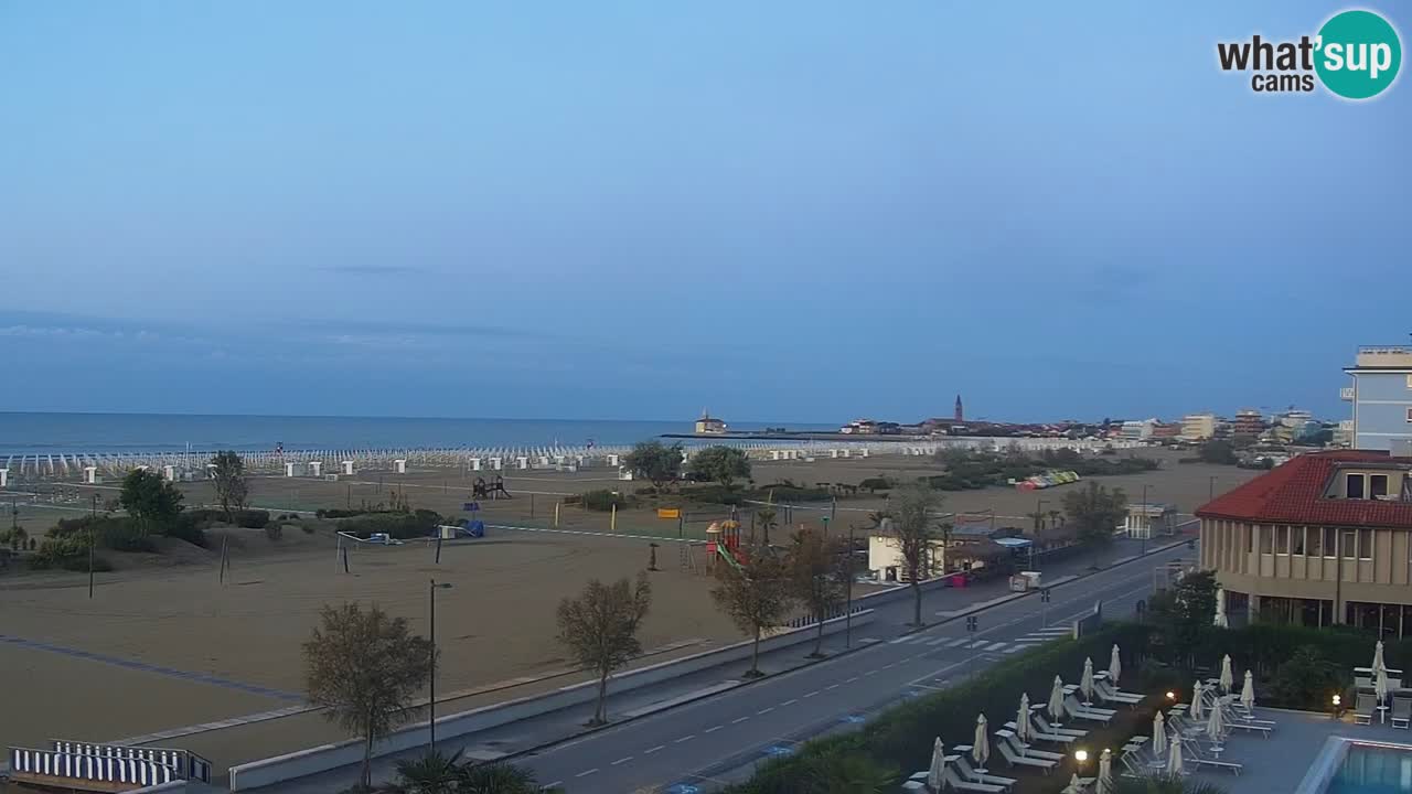Caorle Oststrand webcam – Hotel Alexander – Levante
