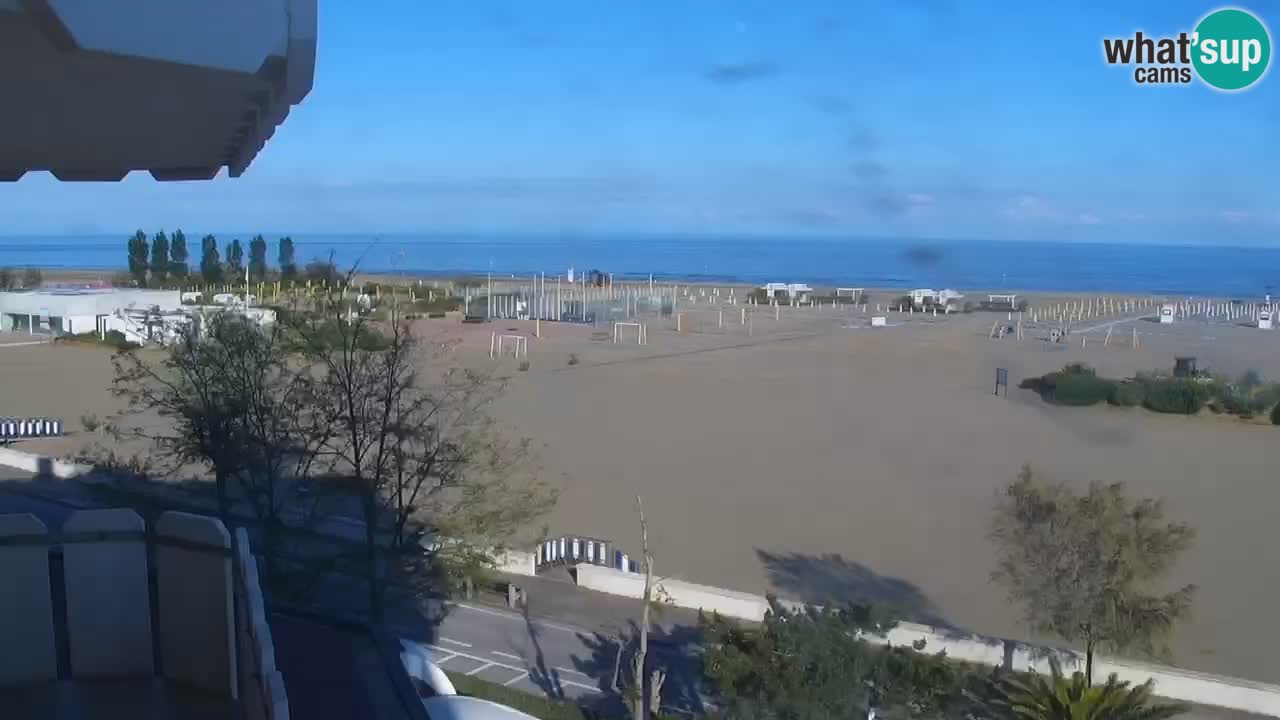 Caorle Levante beach webcam – Hotel Alexander