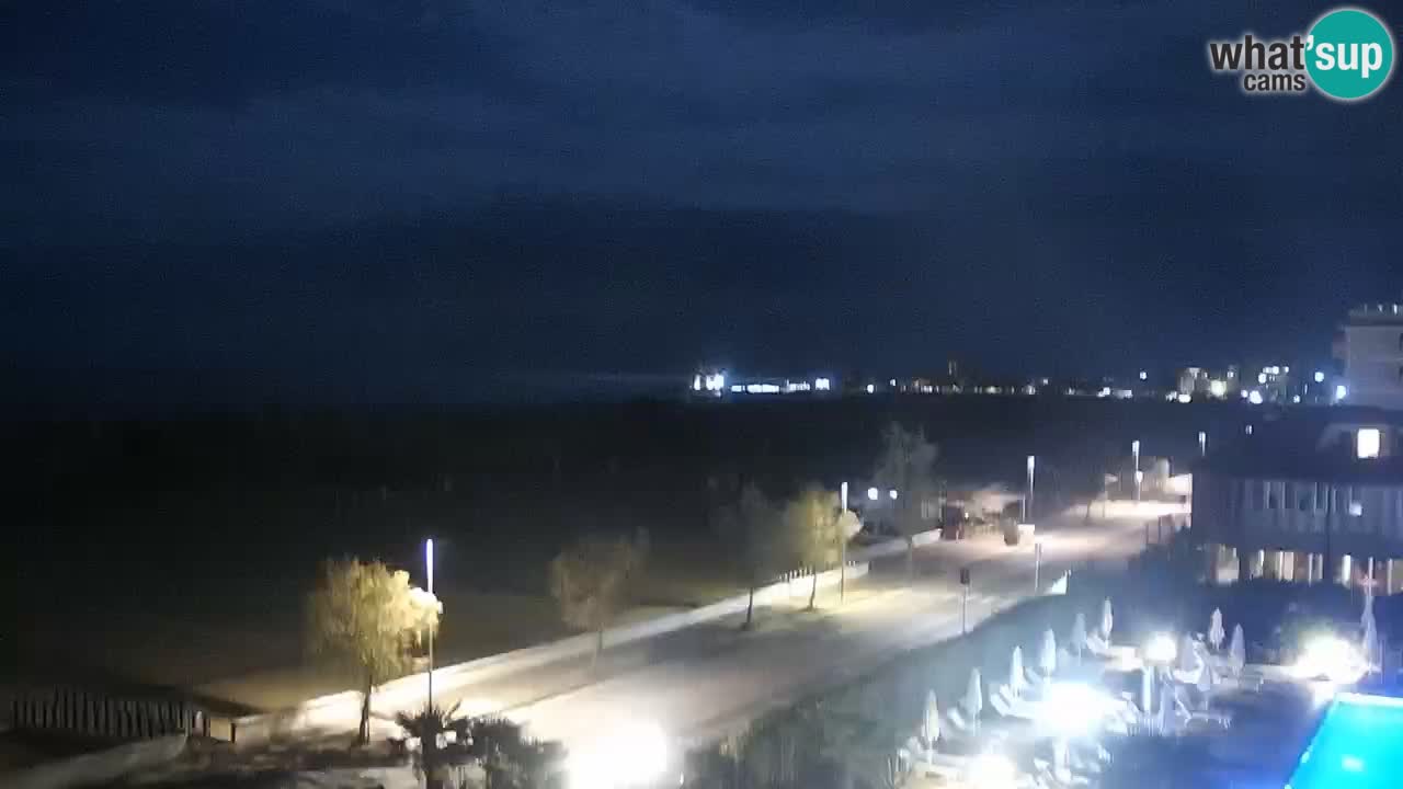 Caorle Levante beach webcam – Hotel Alexander