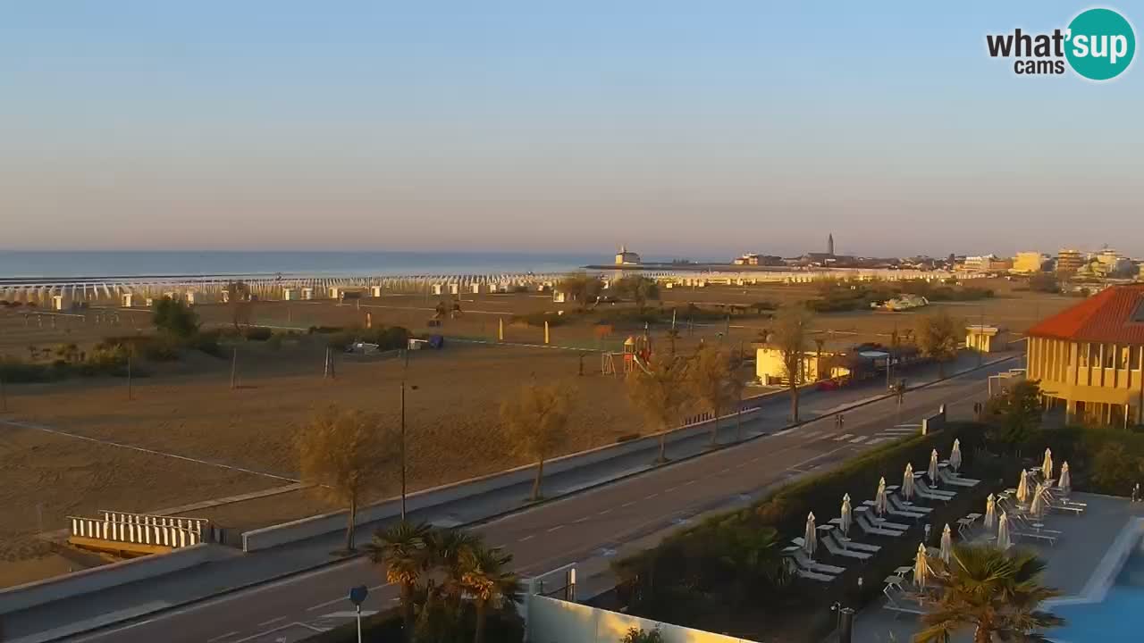 Caorle Oststrand webcam – Hotel Alexander – Levante