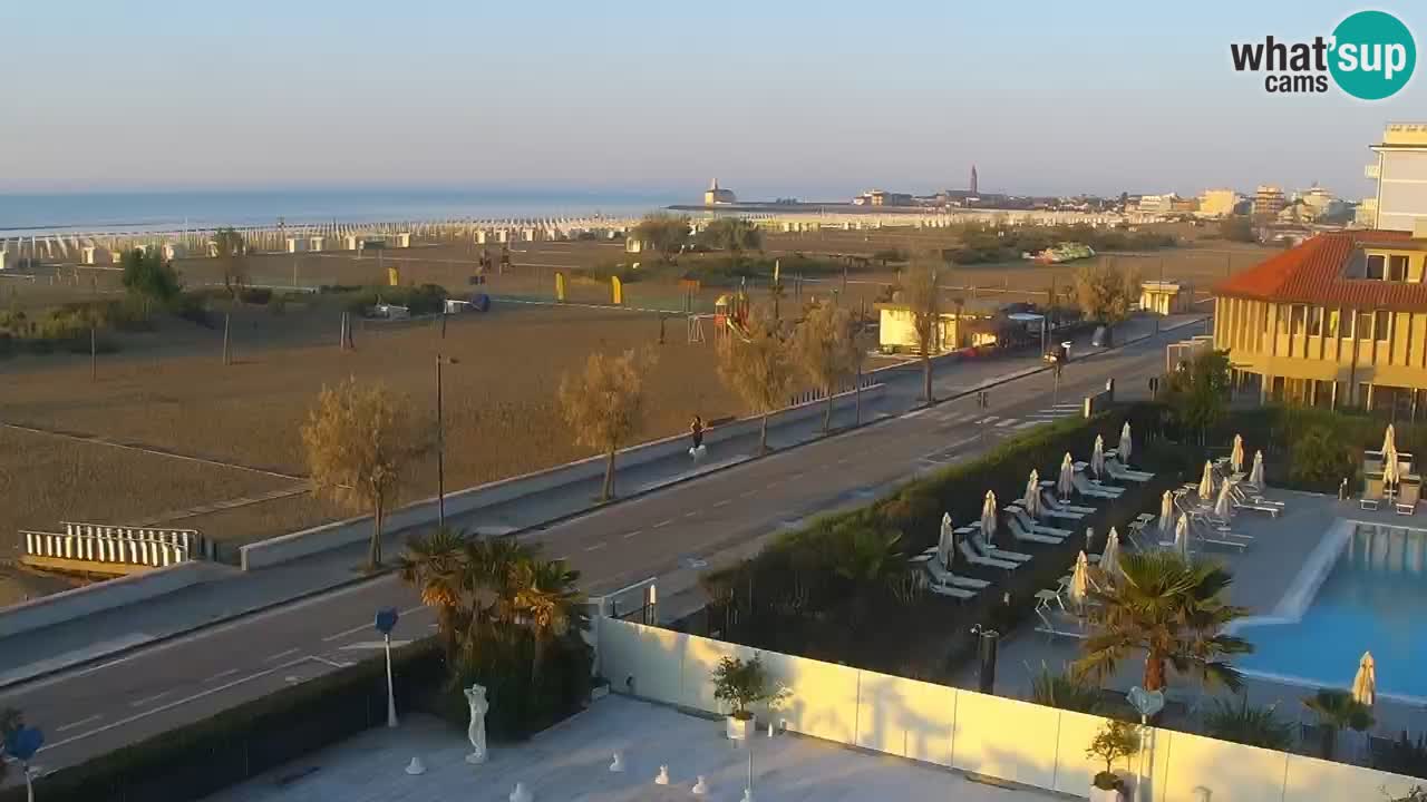 Caorle Plaža Levante spletna kamera – Hotel Alexander