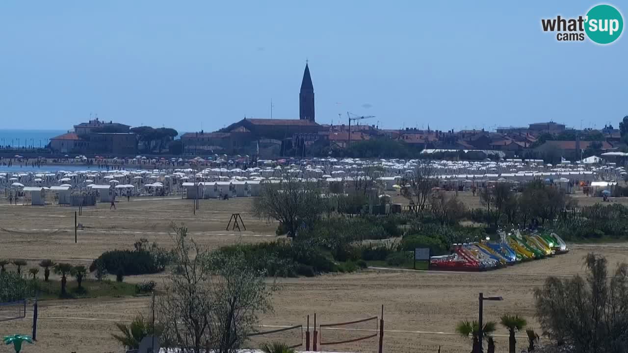 Caorle Oststrand webcam – Hotel Alexander – Levante