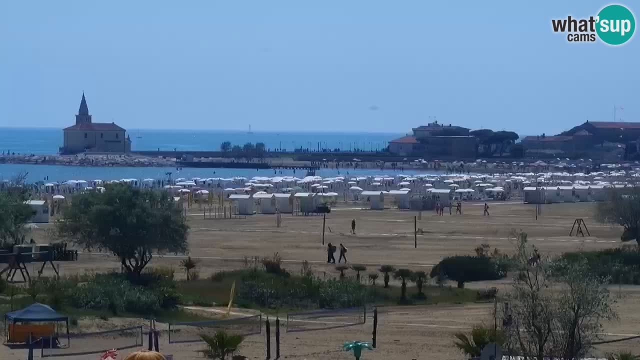 Caorle Plaža Levante spletna kamera – Hotel Alexander