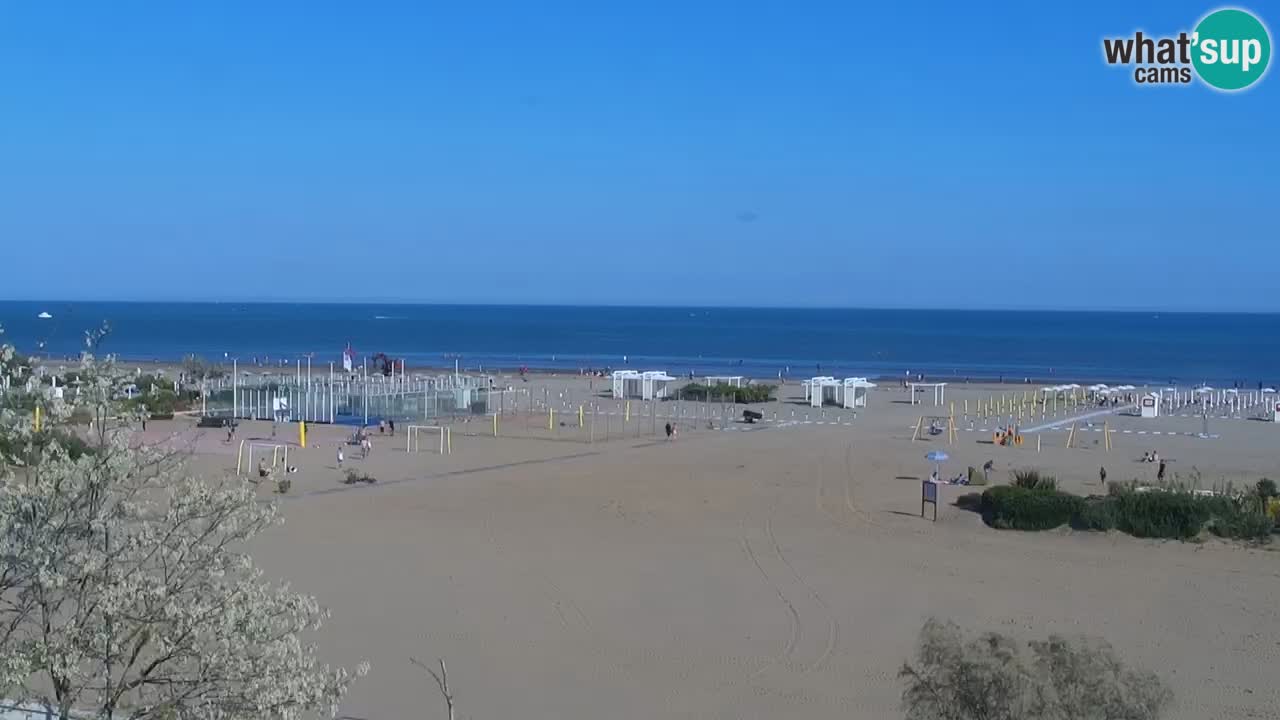 Plaža Levante web kamera Caorle – Hotel Alexander
