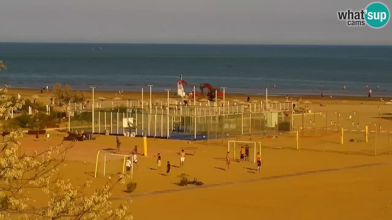 Plaža Levante web kamera Caorle – Hotel Alexander