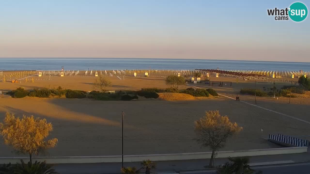 Caorle Levante beach webcam – Hotel Alexander