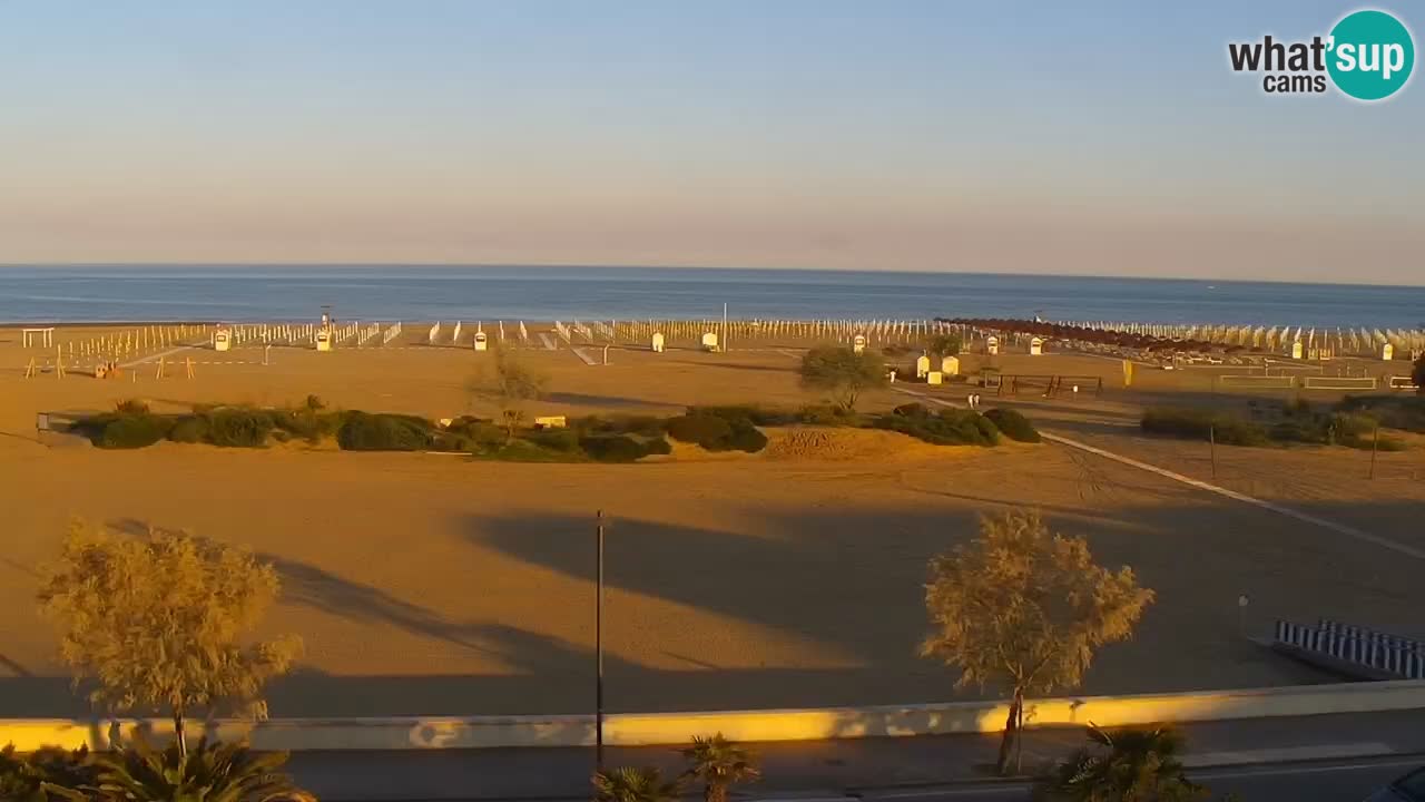 Caorle Oststrand webcam – Hotel Alexander – Levante