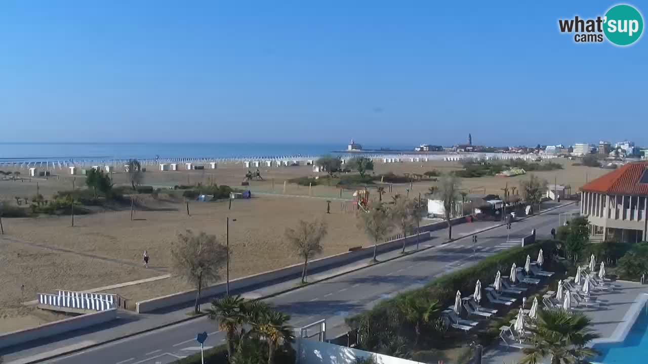 Plaža Levante web kamera Caorle – Hotel Alexander