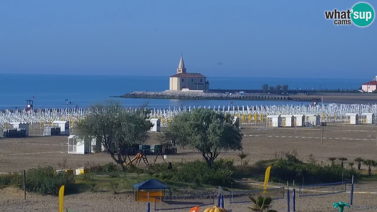 Plaža Levante web kamera Caorle – Hotel Alexander