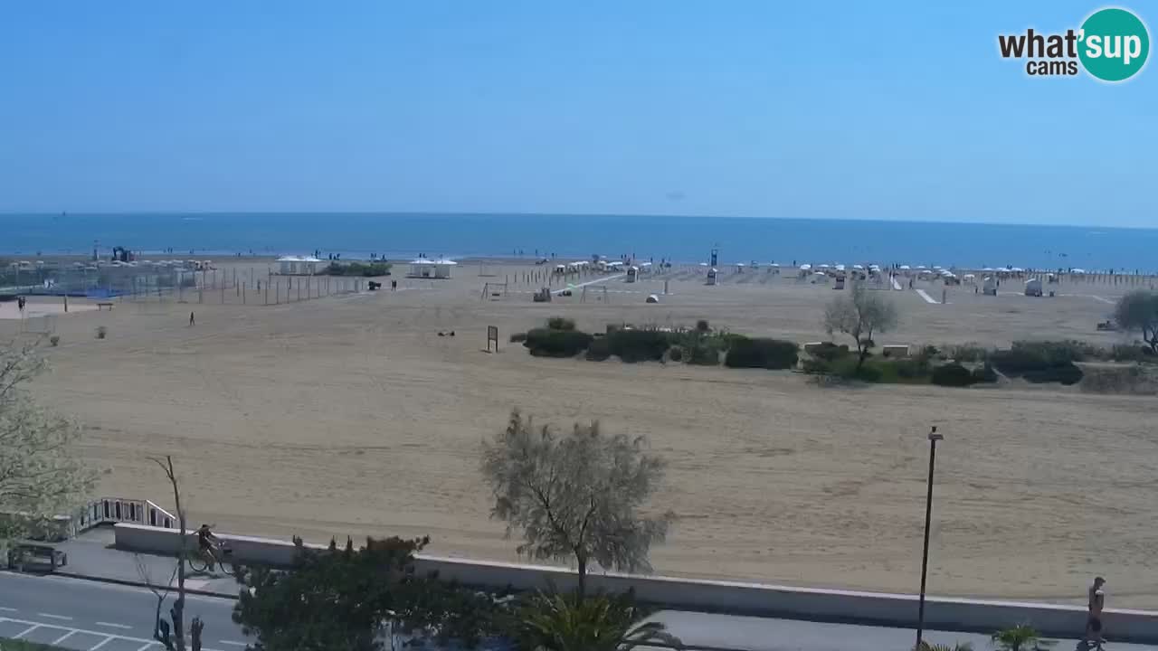 Caorle Levante beach webcam – Hotel Alexander