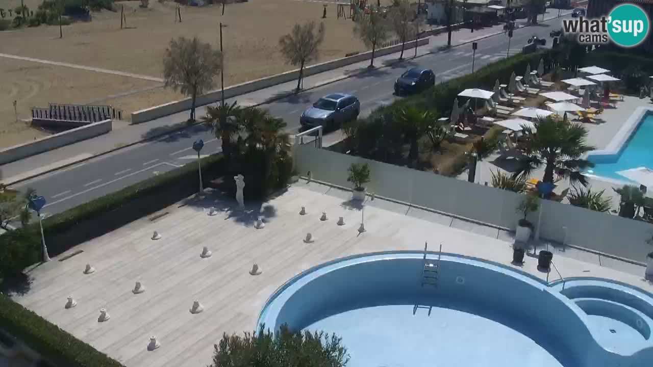 Caorle Oststrand webcam – Hotel Alexander – Levante