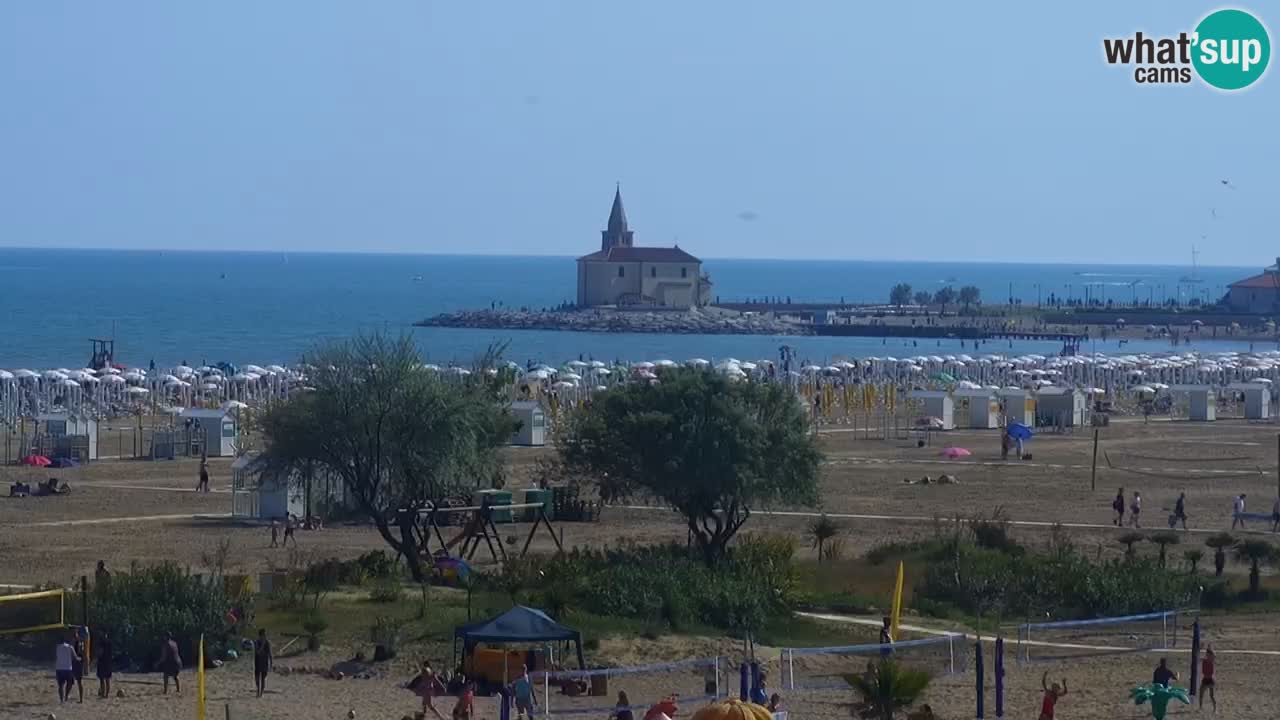 Plaža Levante web kamera Caorle – Hotel Alexander