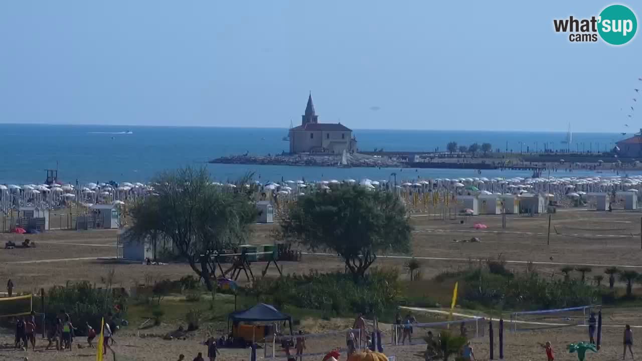 Caorle Plaža Levante spletna kamera – Hotel Alexander