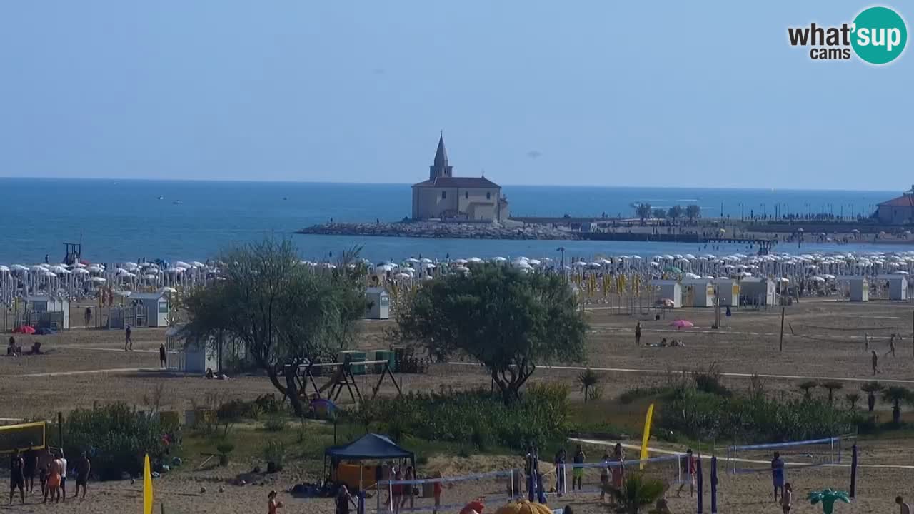 Caorle Oststrand webcam – Hotel Alexander – Levante