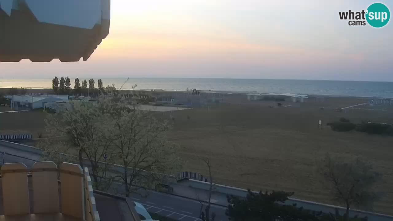 Caorle Oststrand webcam – Hotel Alexander – Levante