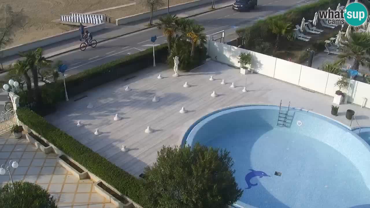 Caorle Oststrand webcam – Hotel Alexander – Levante