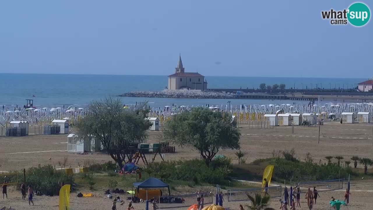 Caorle Oststrand webcam – Hotel Alexander – Levante