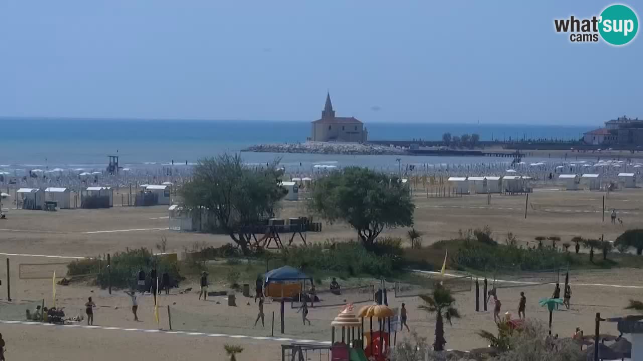 Caorle Oststrand webcam – Hotel Alexander – Levante