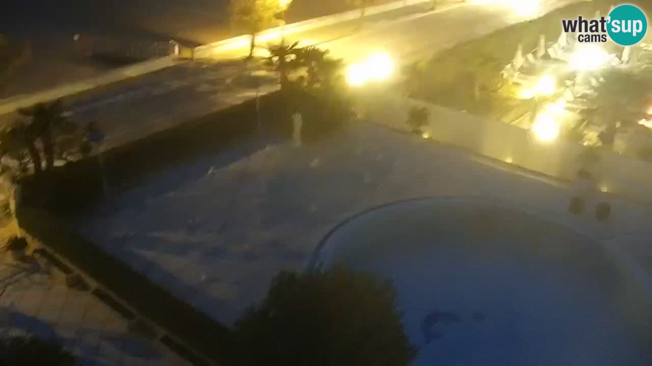 Caorle Oststrand webcam – Hotel Alexander – Levante