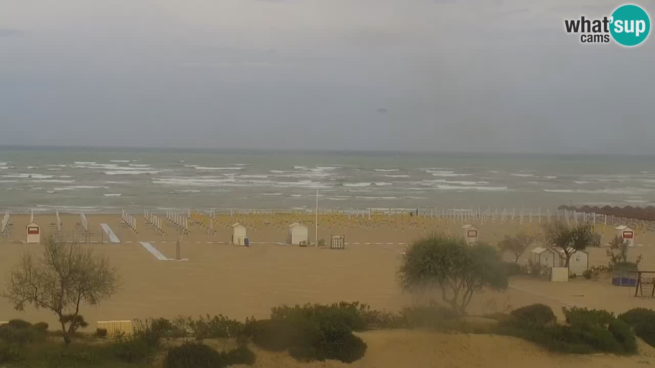 Caorle Levante beach webcam – Hotel Alexander