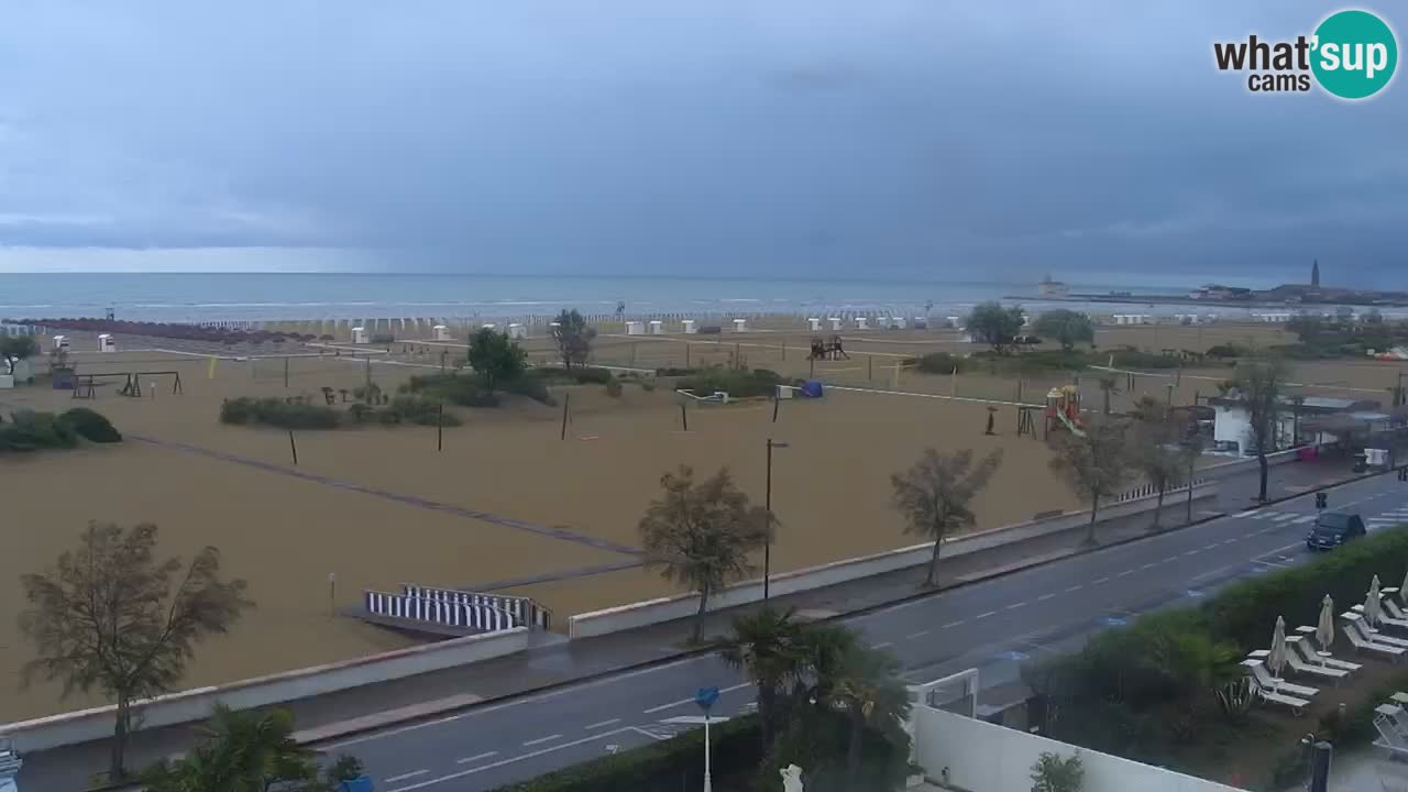 Caorle Levante beach webcam – Hotel Alexander