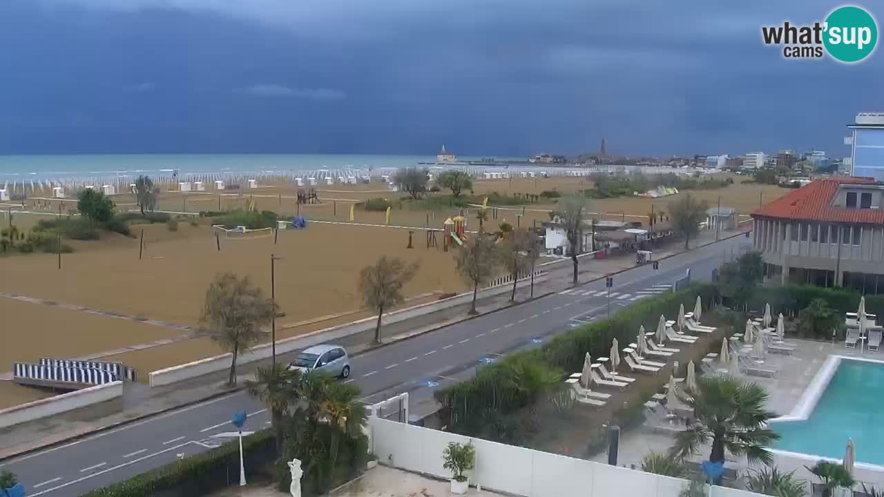Caorle Levante beach webcam – Hotel Alexander