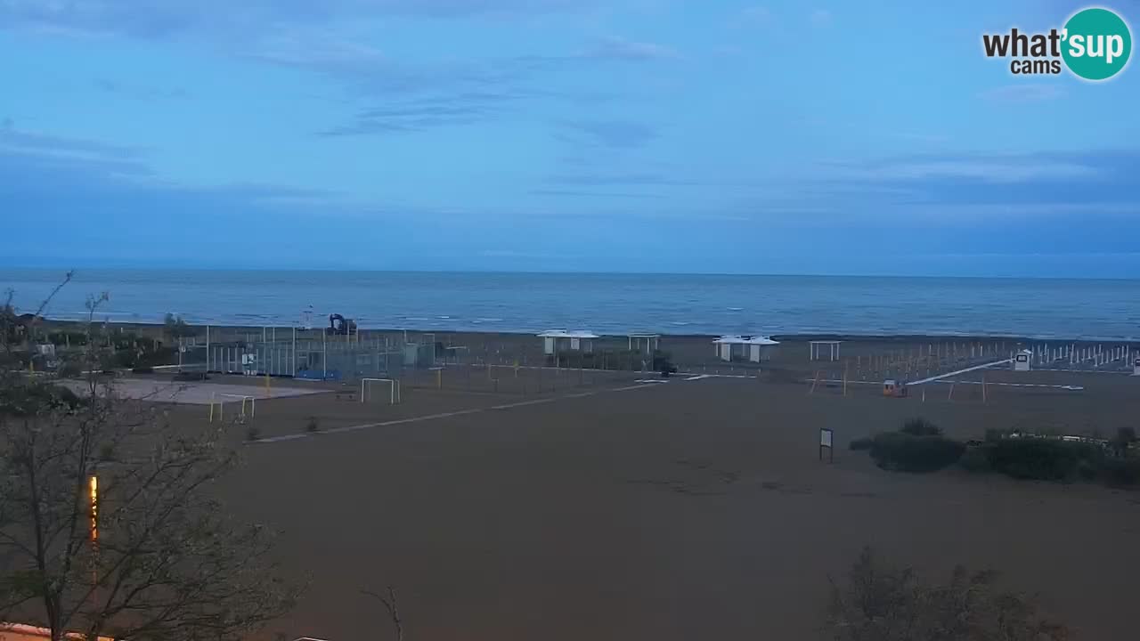 Caorle Oststrand webcam – Hotel Alexander – Levante