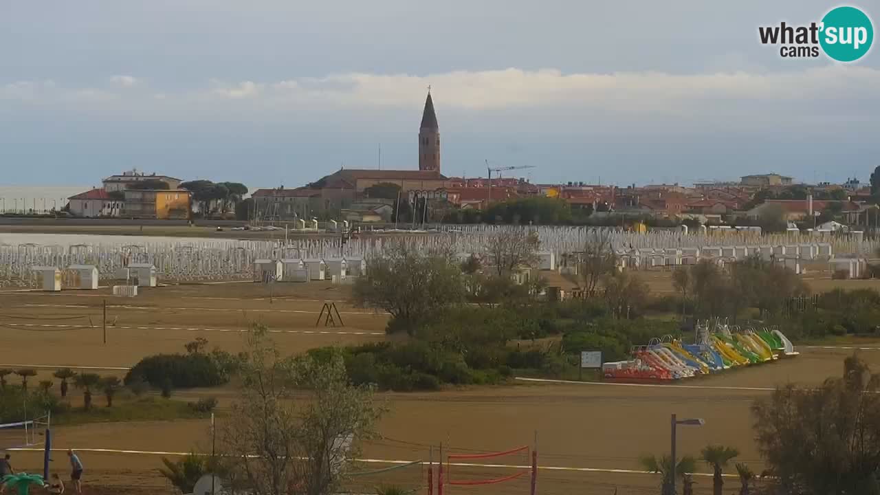 Caorle Levante beach webcam – Hotel Alexander