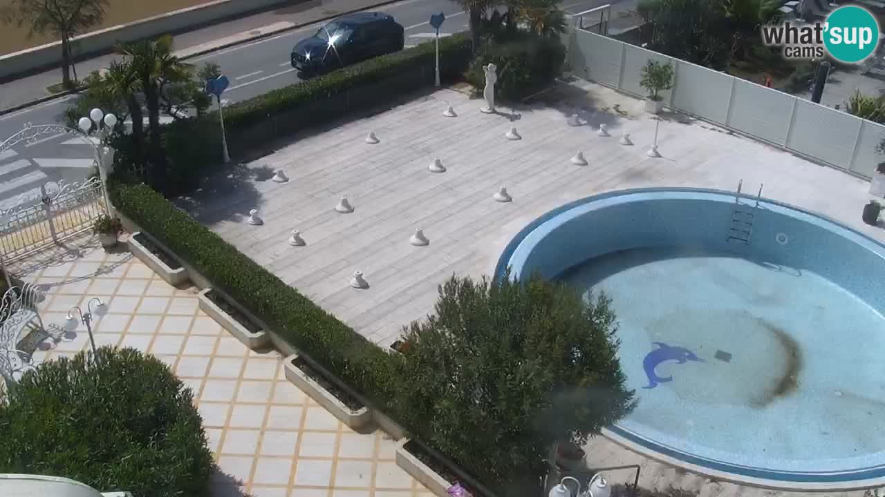 Caorle Plaža Levante spletna kamera – Hotel Alexander