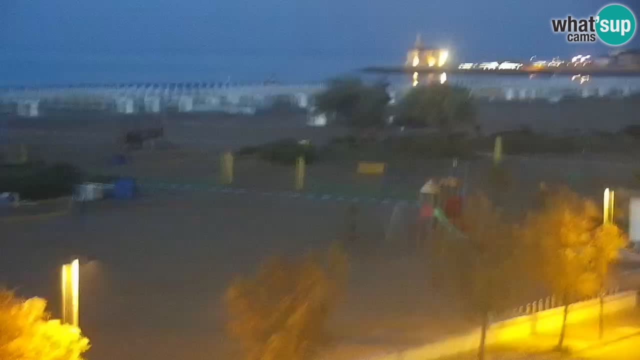 Caorle Plaža Levante spletna kamera – Hotel Alexander