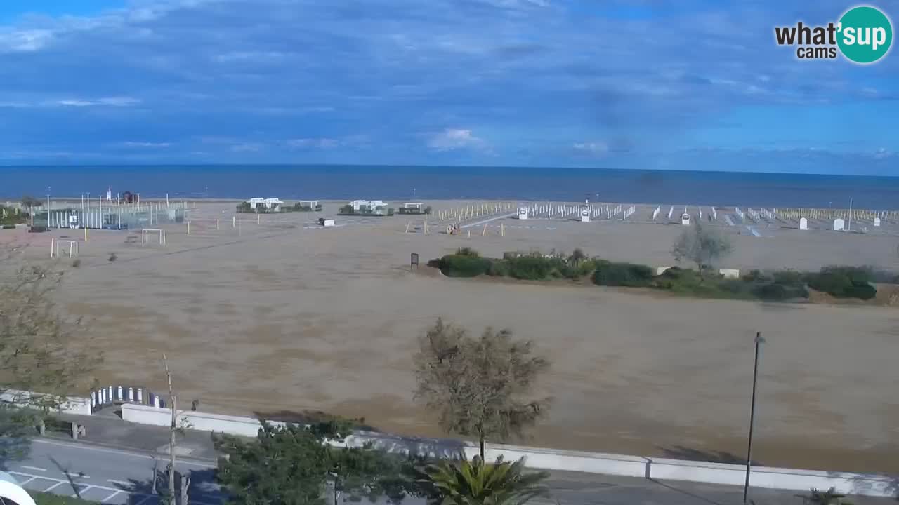 Caorle Plaža Levante spletna kamera – Hotel Alexander