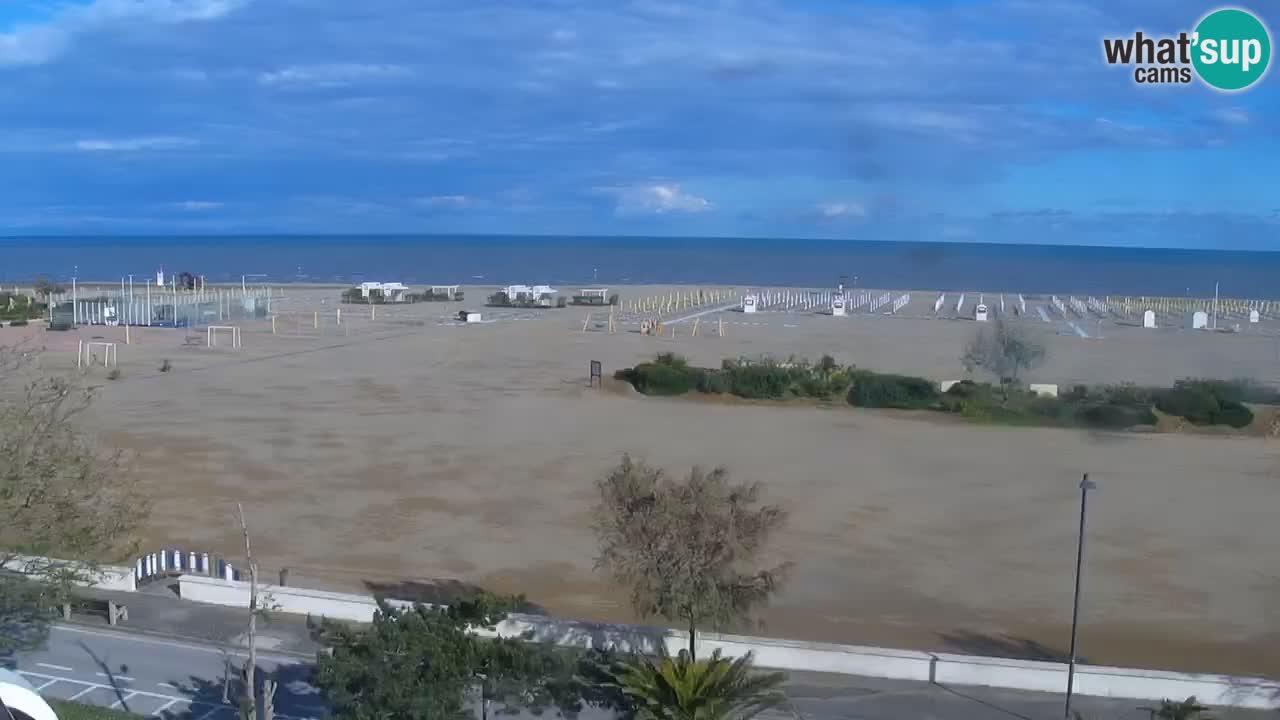 Caorle Oststrand webcam – Hotel Alexander – Levante