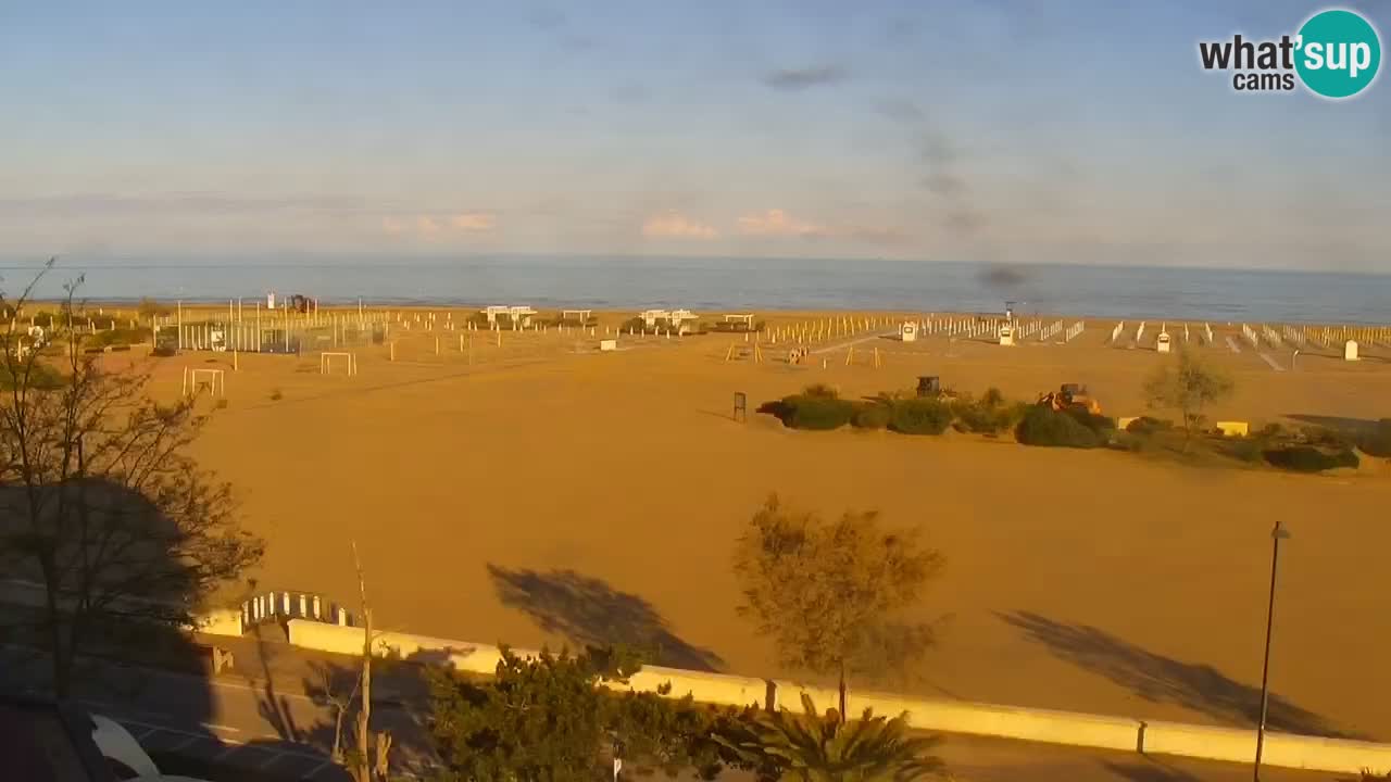 Caorle Levante beach webcam – Hotel Alexander
