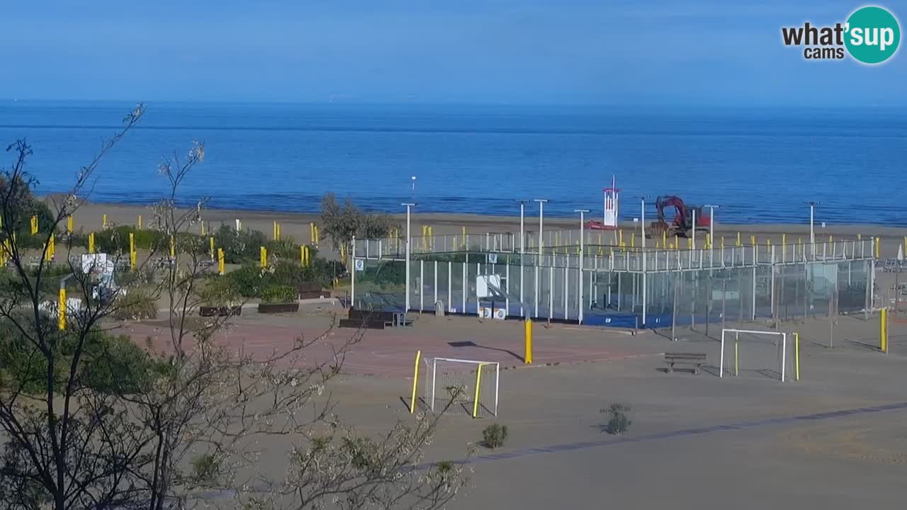 Caorle Levante beach webcam – Hotel Alexander