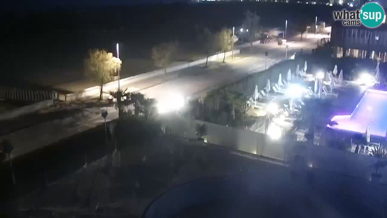 Caorle Oststrand webcam – Hotel Alexander – Levante