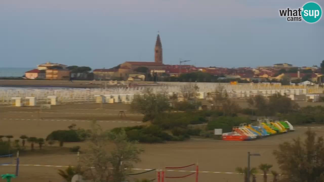 Caorle Levante beach webcam – Hotel Alexander