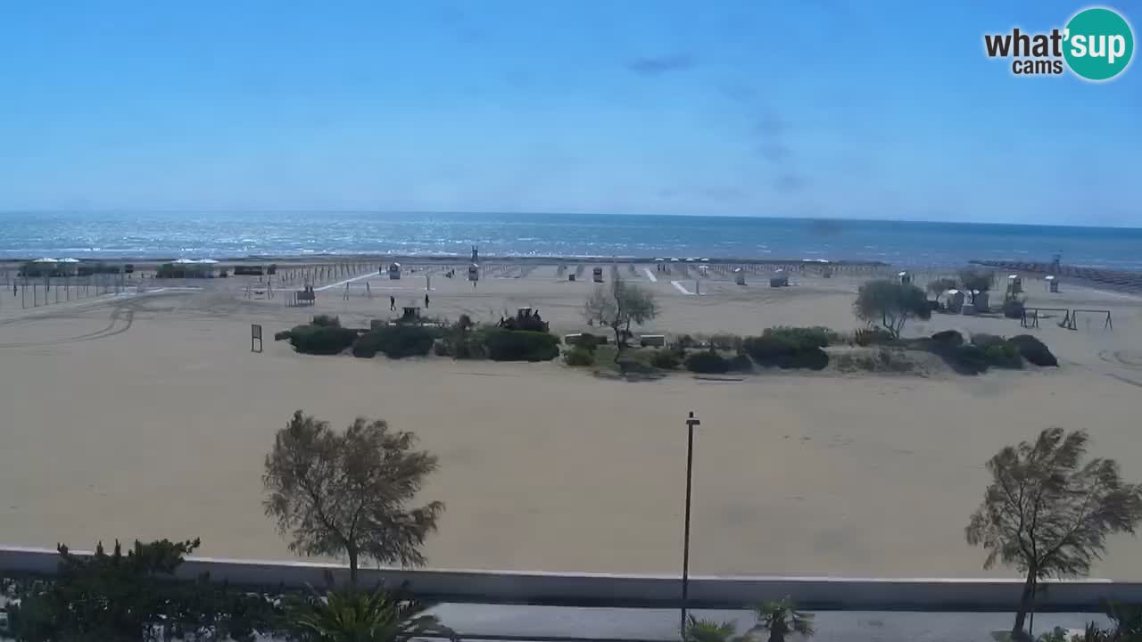 Caorle Plaža Levante spletna kamera – Hotel Alexander