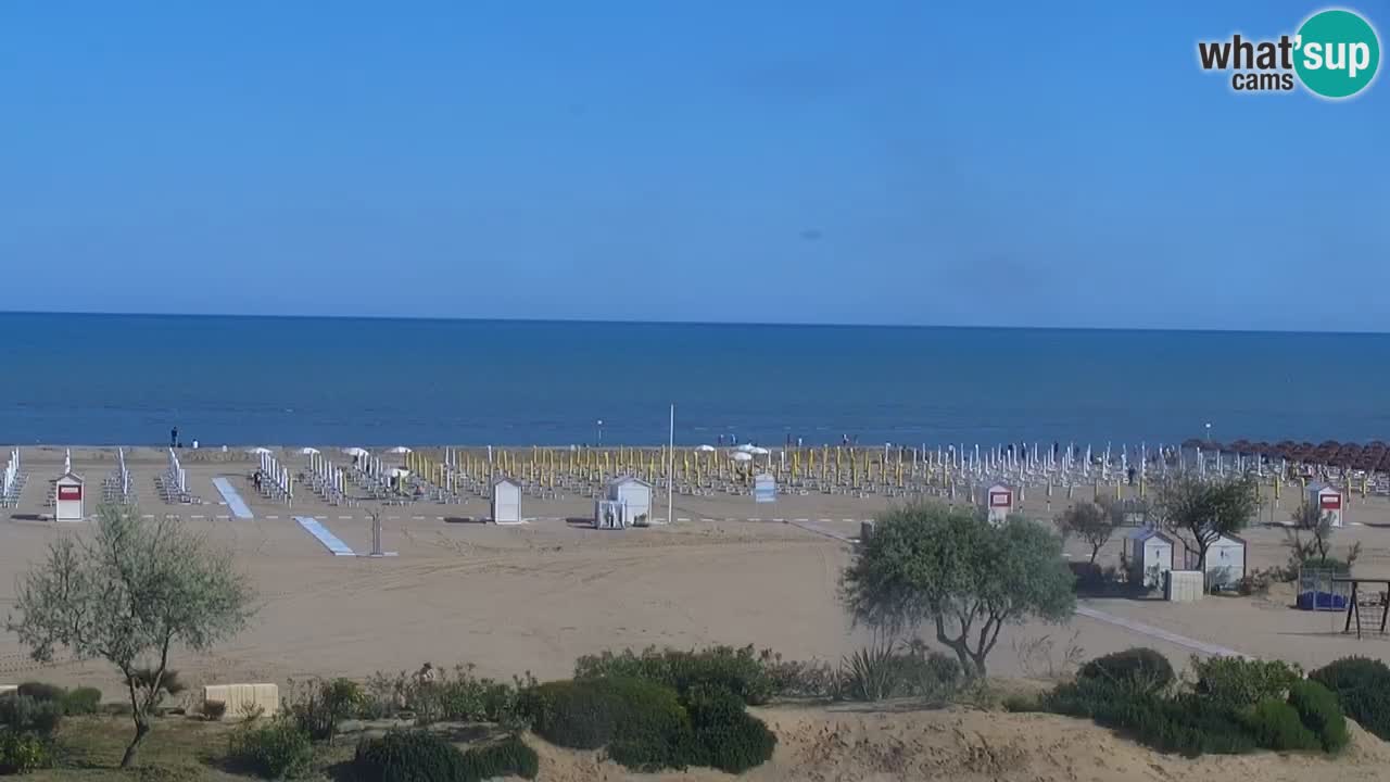 Caorle Levante beach webcam – Hotel Alexander