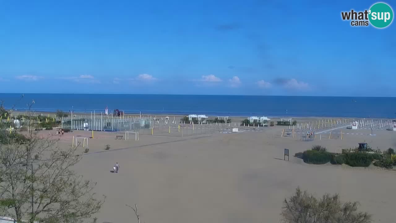Caorle Levante beach webcam – Hotel Alexander