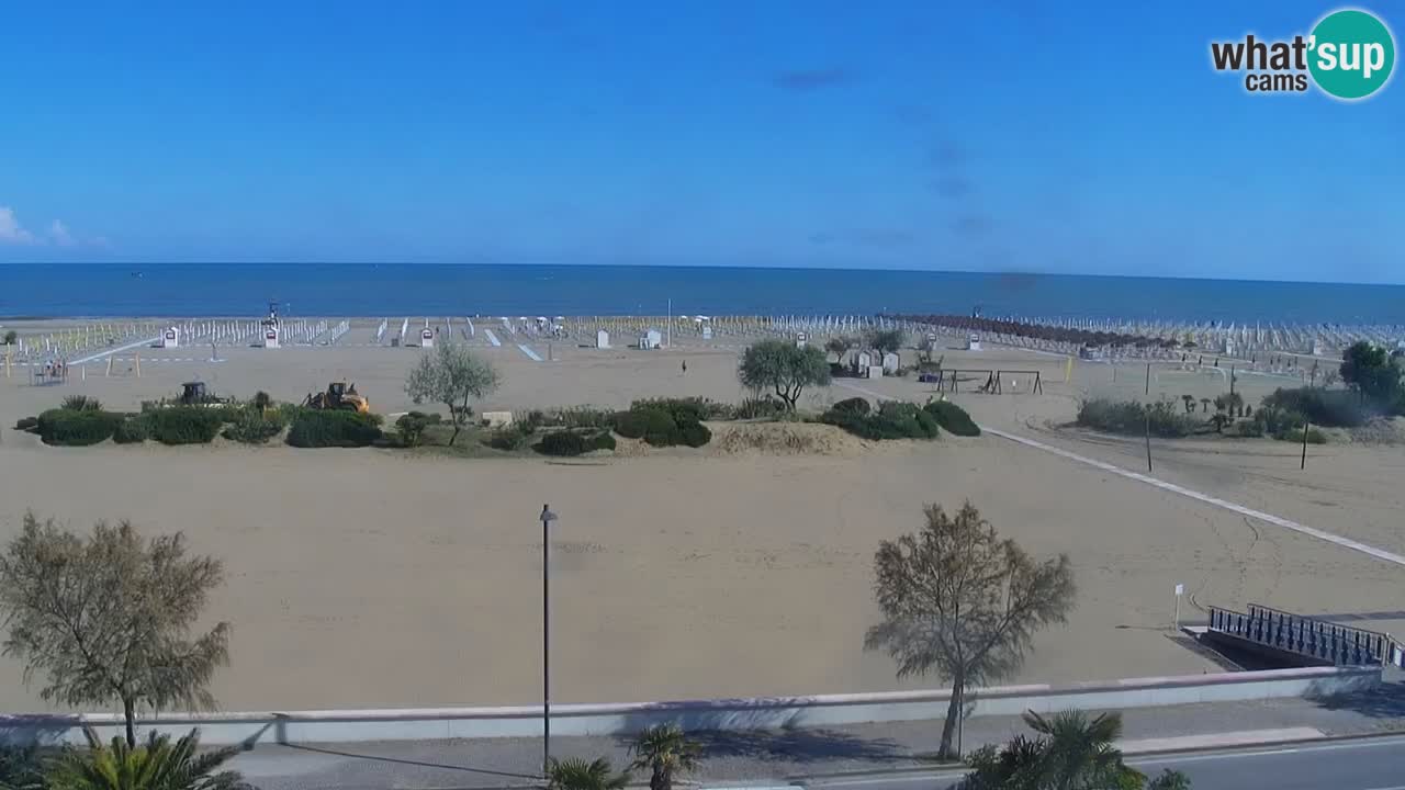 Caorle Plaža Levante spletna kamera – Hotel Alexander