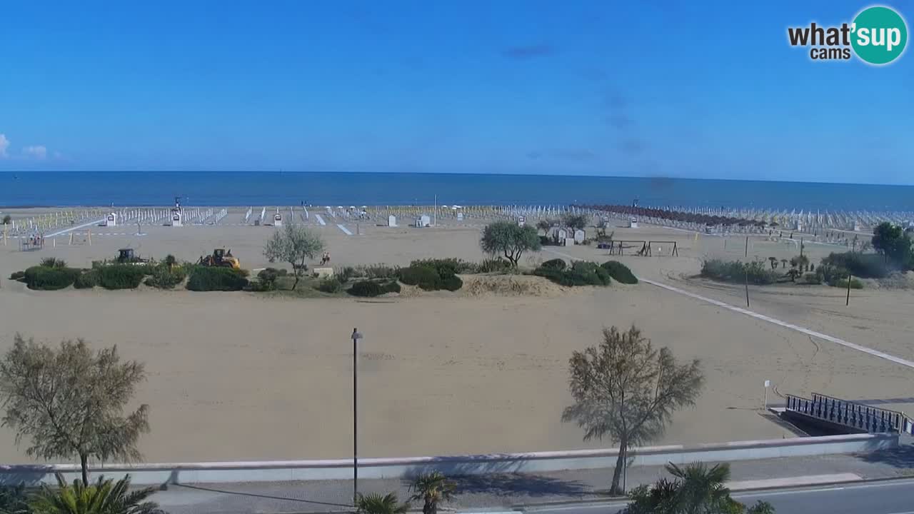 Caorle Levante beach webcam – Hotel Alexander