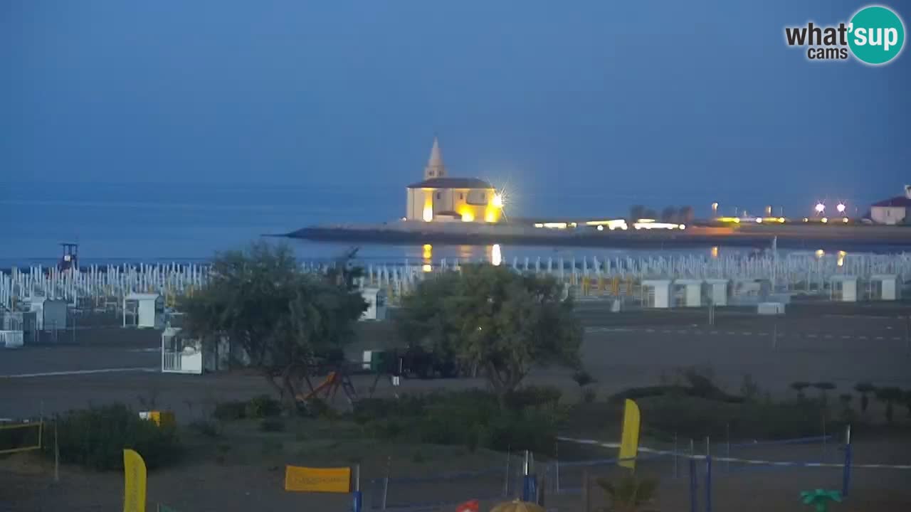 Caorle Oststrand webcam – Hotel Alexander – Levante