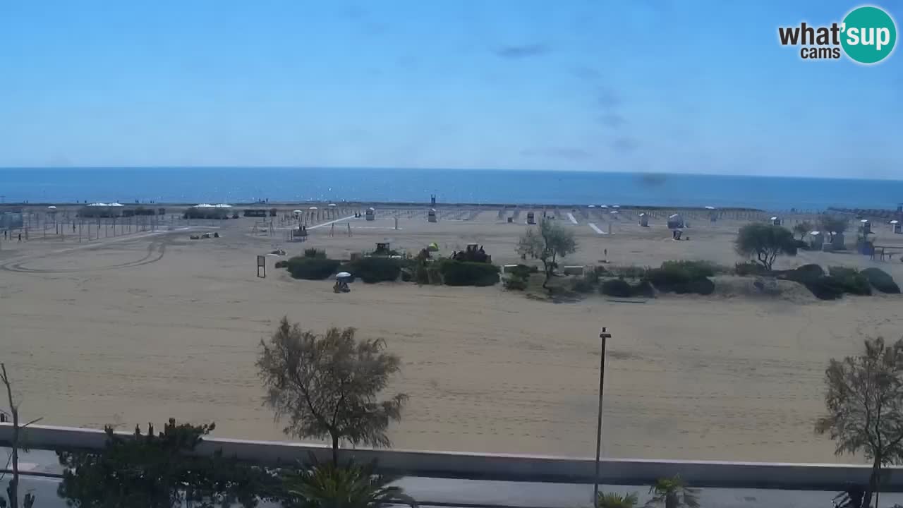 Caorle Oststrand webcam – Hotel Alexander – Levante