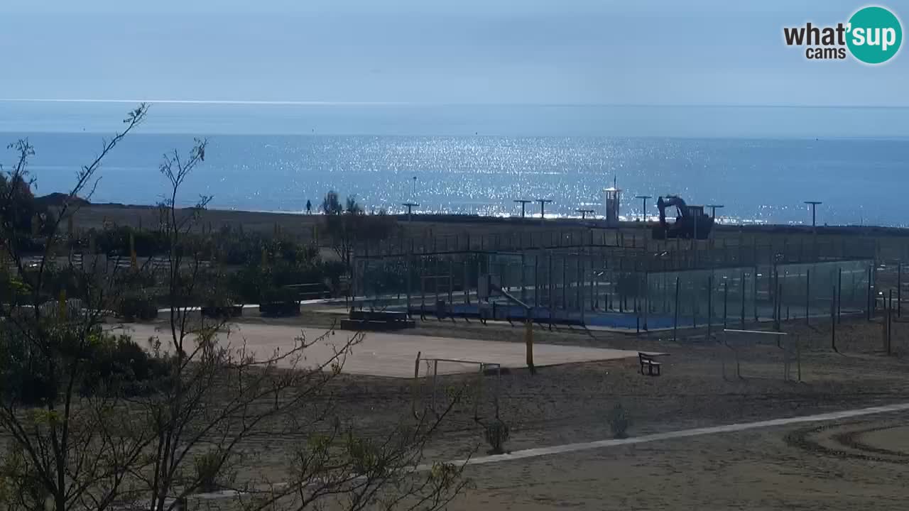 Caorle Plaža Levante spletna kamera – Hotel Alexander