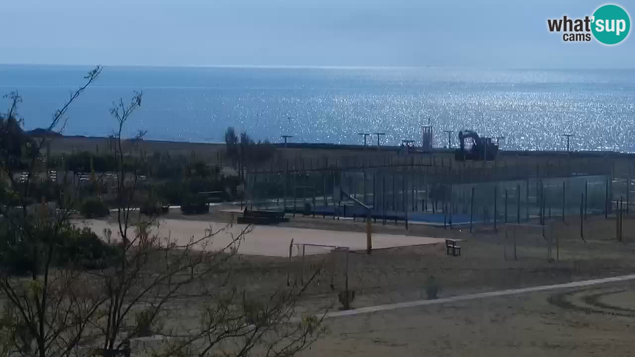 Caorle Levante beach webcam – Hotel Alexander